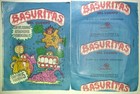 Rare  50  1992 Argentina Basuritas Del Cuerpo Sealed Packs Garbage Pail Kids
