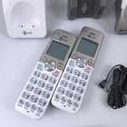 At t Expandable Cordless Phone System Answering Machine 2 Handsets Bluetooth