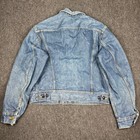 Vintage 60s 70s Lee 101-j Denim Jacket 42r Sanforized Union Made Usa Trucker