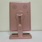 Touch Screen Makeup Mirror With 20 Led Light Bluetooth Music Speaker 10x Magnify