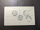 1932 South Africa Airmail First Flight Cover Ffc Germiston To Ottawa Canada