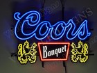 Coors Beer Banquet Griffins 24 x20  Vivid Led Neon Sign Light Lamp With Dimmer