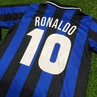 Inter De Milan  Camisa Replica De Futbol Retro  1999  tallaje Americano 