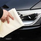 Car Cleaning Cloth Washing Absorbent Drying Shammy Towel Natural Chamois Leather
