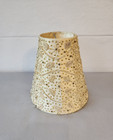 Vintage Beaded Embroidery Clip On Lamp Shade Chandelier Sconce Satin