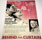 Behind That Curtain - 1929 Warner Baxter Talkie Film Movie Trade Ad Charlie Chan