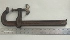 Vintage E C Stearns 12 Inches Adjustable Bar Clamp Ornate Style Cast Iron Usa