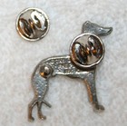 Italian Greyhound Grey Hound Dog Fine Pewter Pin Jewelry Art Usa Made