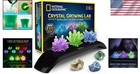Crystal Growing Science Kit For Kids Ages 8-12 - Includes 3 Gems   Display Stand