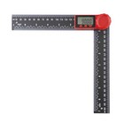 0-360   Angle Lcd Digital Display 200mm Finder Ruler Protractor Measure Meter