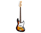 Open Box Fender Standard Jazz Bass Guitar - 3-color Sunburst W laurel Fb