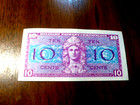 Unc         1954 Usa Military Payment Certificate Mpc 10 Cents Series 521