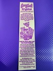 Vintage Lisa Frank Crystal Stickers Strip Sunflower And Playtime S927