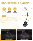 51 Led Music Stand Light  Folding Rechargeable Clip On Light  Portable Profes   