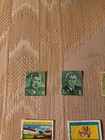 Lot Of 9 Ceylon Cancelled Postage Stamps Vintage Collection Vtg Siyawasa