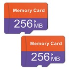 Usa 256mb 5 Pack Micro Sd Card Flash Tf Card Sd Card Class 4 With A Free Adapter