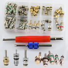 102pcs Car R12   R134a A c Air Conditioner Schrader Valve Core Remover Tool Kit