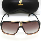 New Carrera 1014 Men s Black   Brown Gradient Sunglasses Pilot Uv Protective R60