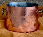 Williams Sonoma Mauviel France Copper 2 Bottle Wine Champagne Cooler Ice Bucket