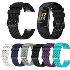 Silicone Straps Watch Band Replacement Wristband For Fitbit Charge 5   6