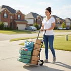 Dolly Cart And Folding Hand Truck   heavy Duty 331lb Capacity Dolly For Moving      