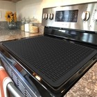 Electric Stove Cover For Stove Top 30x21 Silicone Mat For Glass Top Black Heat