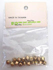 Vintage Fibrecraft 6mm Tiny Miniature Gold Jingle Bells  3472 Craft 16 Pcs Nos