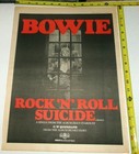 David Bowie Vintage Single Album Ad Advert 1974 Rock N Roll Suicide Ziggy Glam