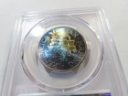X46 San Marino 1975 Silver 500 Lire Numismatic Agency Pcgs Ms-67 Rainbow Toning