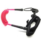 Bodyboard Coiled Wrist Leash  Surfboard Board Bicep Leash Strap Leash Pink