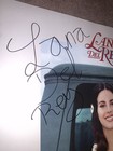 Lana Del Rey  signed  Lust For Life Lithograph Poster