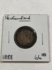 1888 Newfoundland 20 Cents Silver Coin Low Mintage 