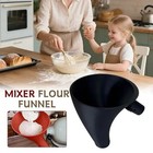 Flour Funnel For Kitchenaid Stand Mixers  Wide Mouth Pouring Chute Attachment