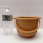 Vintage Woven Nantucket Lightship Basket Small