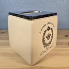 L   hotel Des Royales Paris Bee Ceramic Glaze Tissue Box Holder Vintage