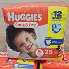 3x Vintage Huggies Snug   Dry Mickey Minnie Size 5 Diaper 25 Count Discontinued