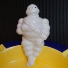 Bibendum Ashtray Yellow Michelin Man Accessory Case With Box Used