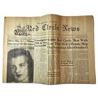 Vintage Wwii Red Circle 71st Infantry Newspaper Gi Drag Show September 15  1945
