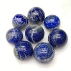 70mm Natural Lapis Lazuli Crystal Sphere     Polished Healing Stone Ball For Reiki