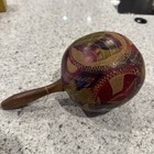 Maracas Beautiful Hand Carved Cuba Acapulco