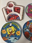 Lot Of 11 Vintage Zak Designs  Disney  Nickelodeon  Pbs  Plates  Bowls  Cups