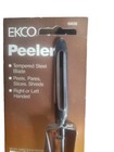 Vintage Ekco Tempered Steel Blade Peeler  Floating Nee-action  1984 Nos 6 