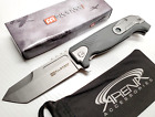 Milspec Tanto Blade Pocket Knife Spring Assisted Flipper Tip Up Carry