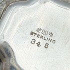Rare Set Of 6 Reed   Barton Francis I Sterling Silver Nut Dishes Model 345 180g