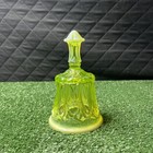 Fenton Topaz Uranium Opalescent Whitton Bell  9064