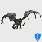 Adult Black Dragon Corruptor - Icons Of The Realms D d Huge Premium Nib