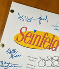 Seinfeld Script Signed - Autograph Reprints - The Contest- Seinfeld Tv Show