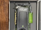 Nvidia Geforce Gtx 760 2gb Gddr5 Gpu Video Card Original Box And Cables Low Use