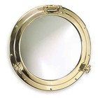 24  Solid Brass Porthole Mirror Ship Marine Maritime Window For Decorative Gift