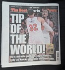 New York Post Ny Knicks Omg Nba Finals Game 4 Full Newspaper 6 11 26         